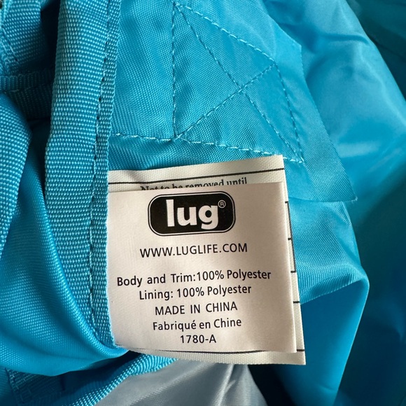 COPY - COPY - NWOT Lug Echo SE 2 Packable Backpack in Sky Blue - Picture 3 of 16